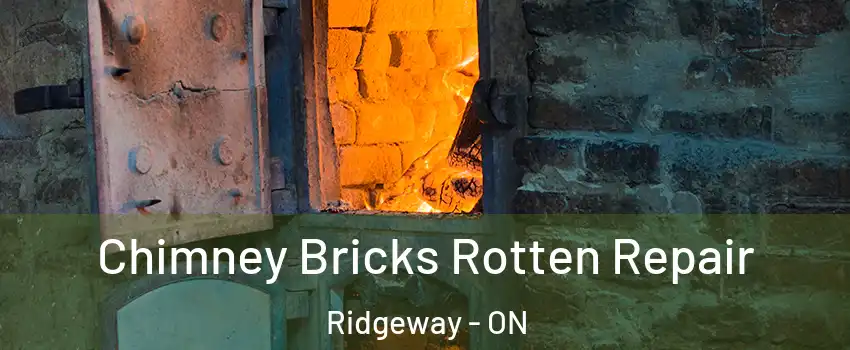 Chimney Bricks Rotten Repair Ridgeway - ON
