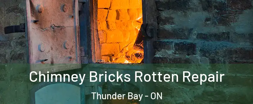 Chimney Bricks Rotten Repair Thunder Bay - ON