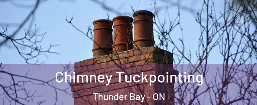  Chimney Tuckpointing Thunder Bay - ON