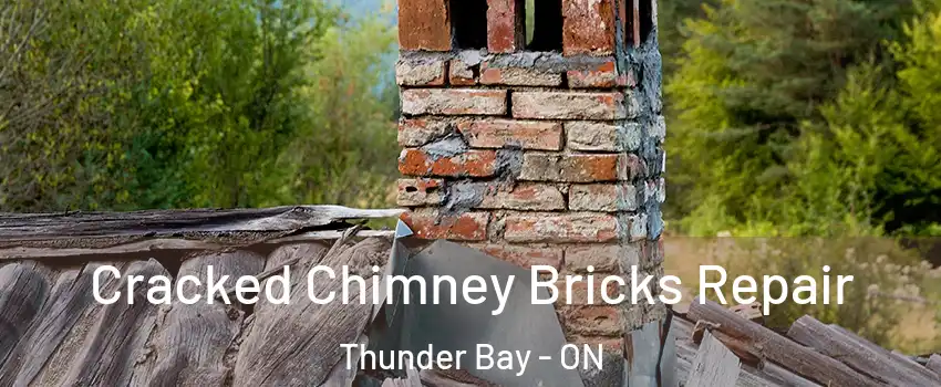  Cracked Chimney Bricks Repair Thunder Bay - ON