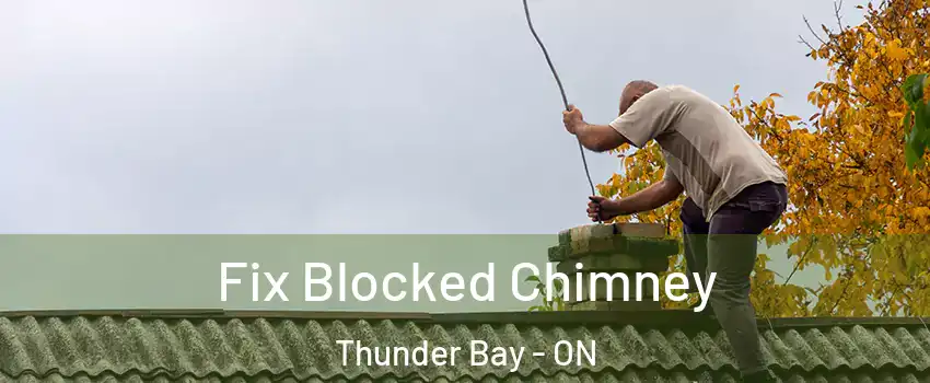  Fix Blocked Chimney Thunder Bay - ON