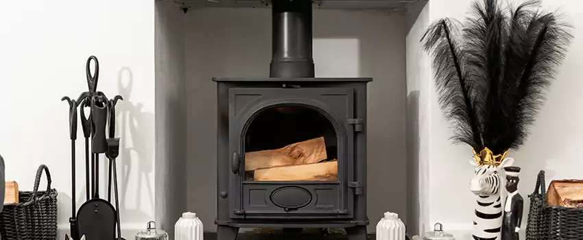 Thelin Hearth Products Providence Pellet Insert Fireplace Installation in Crescent Park, ON