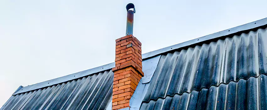 Aluminium Chimney Flashing Repair in Ridgeway, ON
