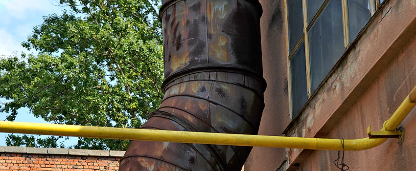 Lightning Protection Installation System for Industrial Chimneys in Thunder Bay, Ontario