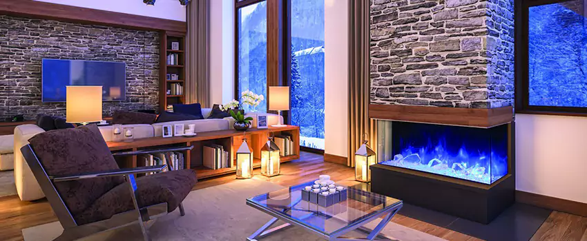 Dynamic Flame Color Fireplace Installation in Crystal Beach, ON